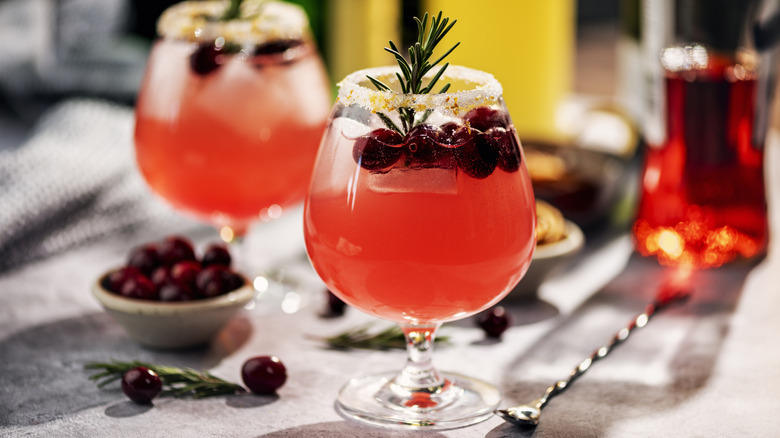 Iced cocktail