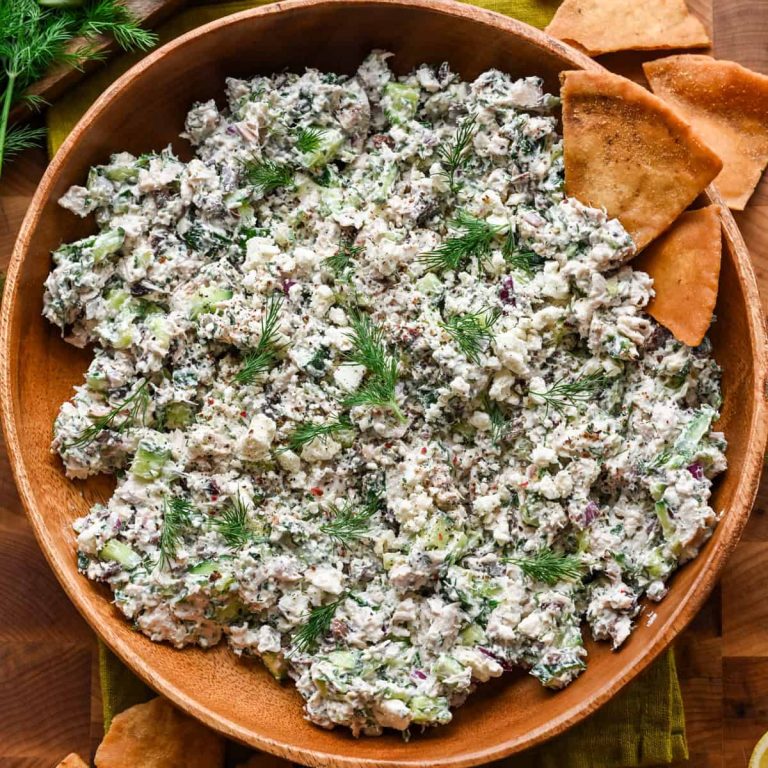 20 minutters tzatziki-kyllingsalat