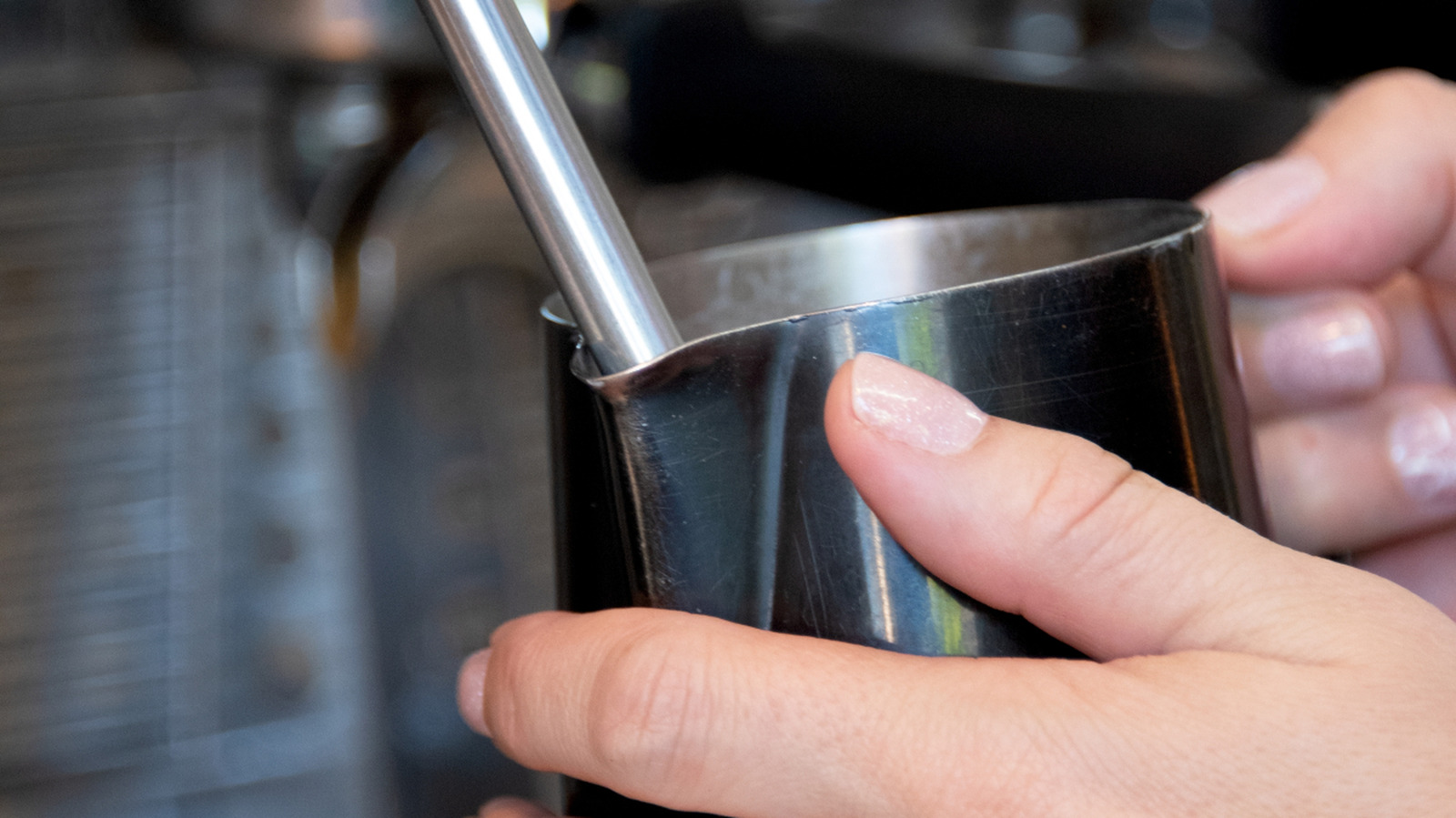 The Espresso Machine Trick That Mimics Nitro-Style Coffee At Home

