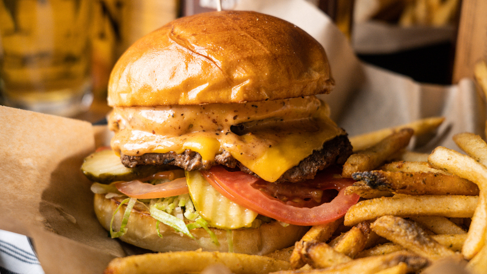 The Wing Chain With Underrated Burgers, According To Customers

