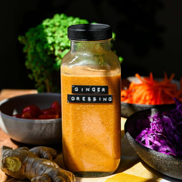 Hjemmelavet ingefærdressing