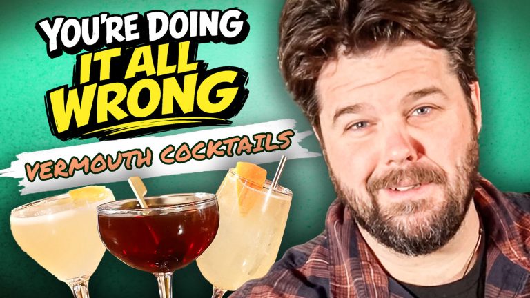 You're Doing It All Wrong - Treat Your Vermouth Like Fine Wine

