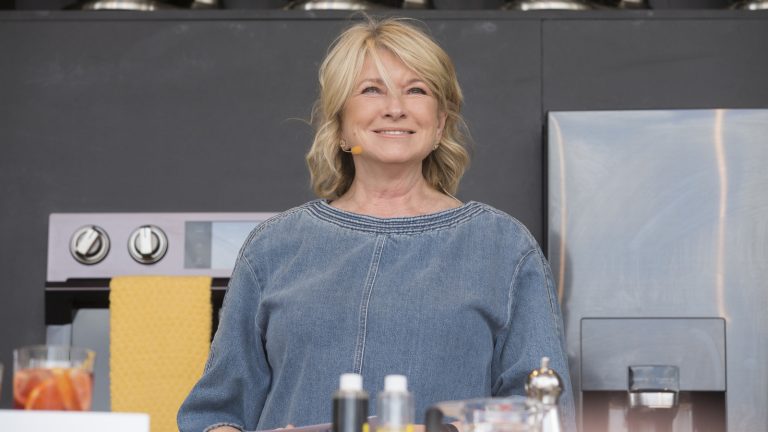 Martha Stewart's Foolproof Method For Reviving An Etched Marble Countertop

