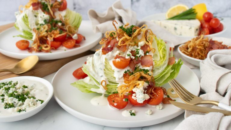 Old-School Bleu Cheese Wedge Salad Recipe

