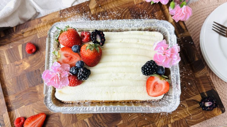 Trader Joe's Copycat Vanilla Mini Sheet Cake Recipe

