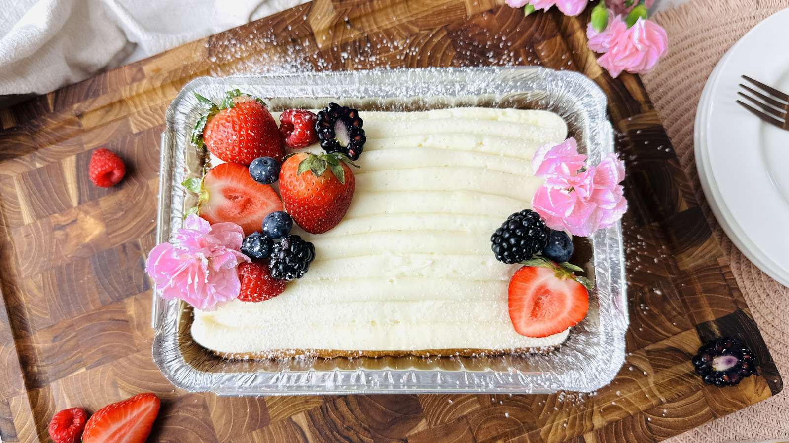 Trader Joe's Copycat Vanilla Mini Sheet Cake Recipe

