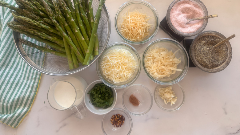 Cheesy asparagus casserole recipe ingredients