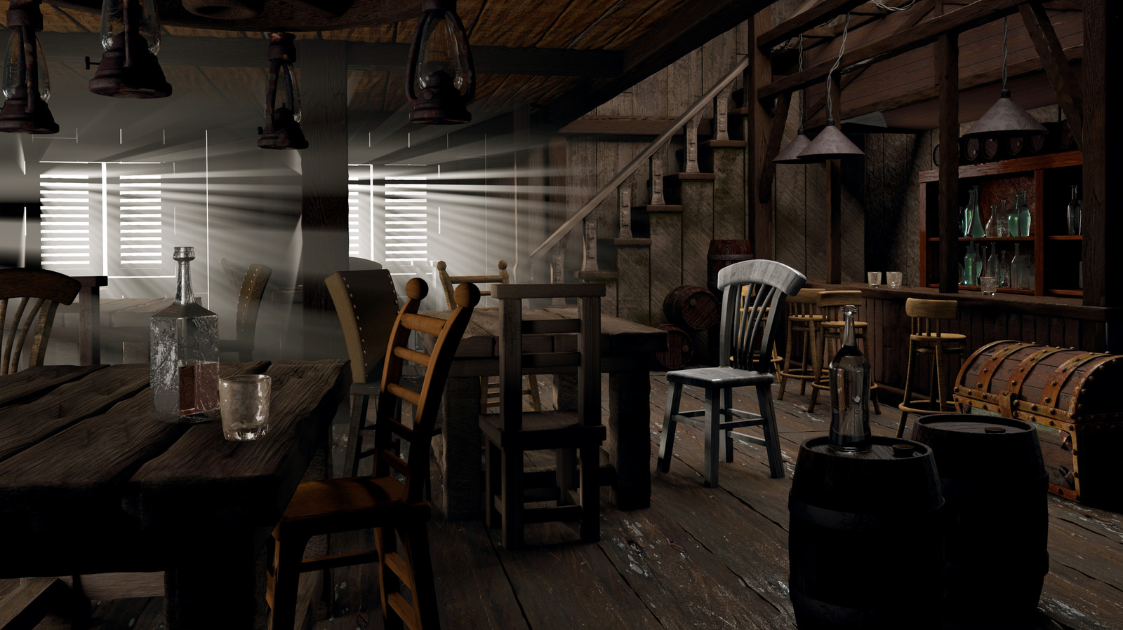 The Old-School Saloon Meal Deal You Won't Find At Bars Anymore

