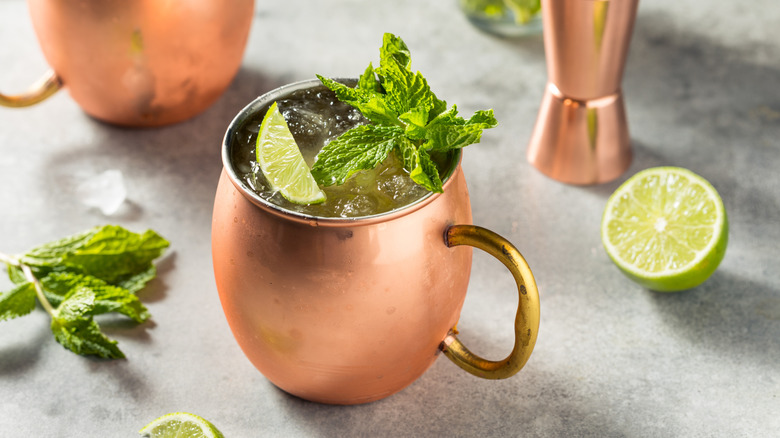 Kentucky mule cocktail