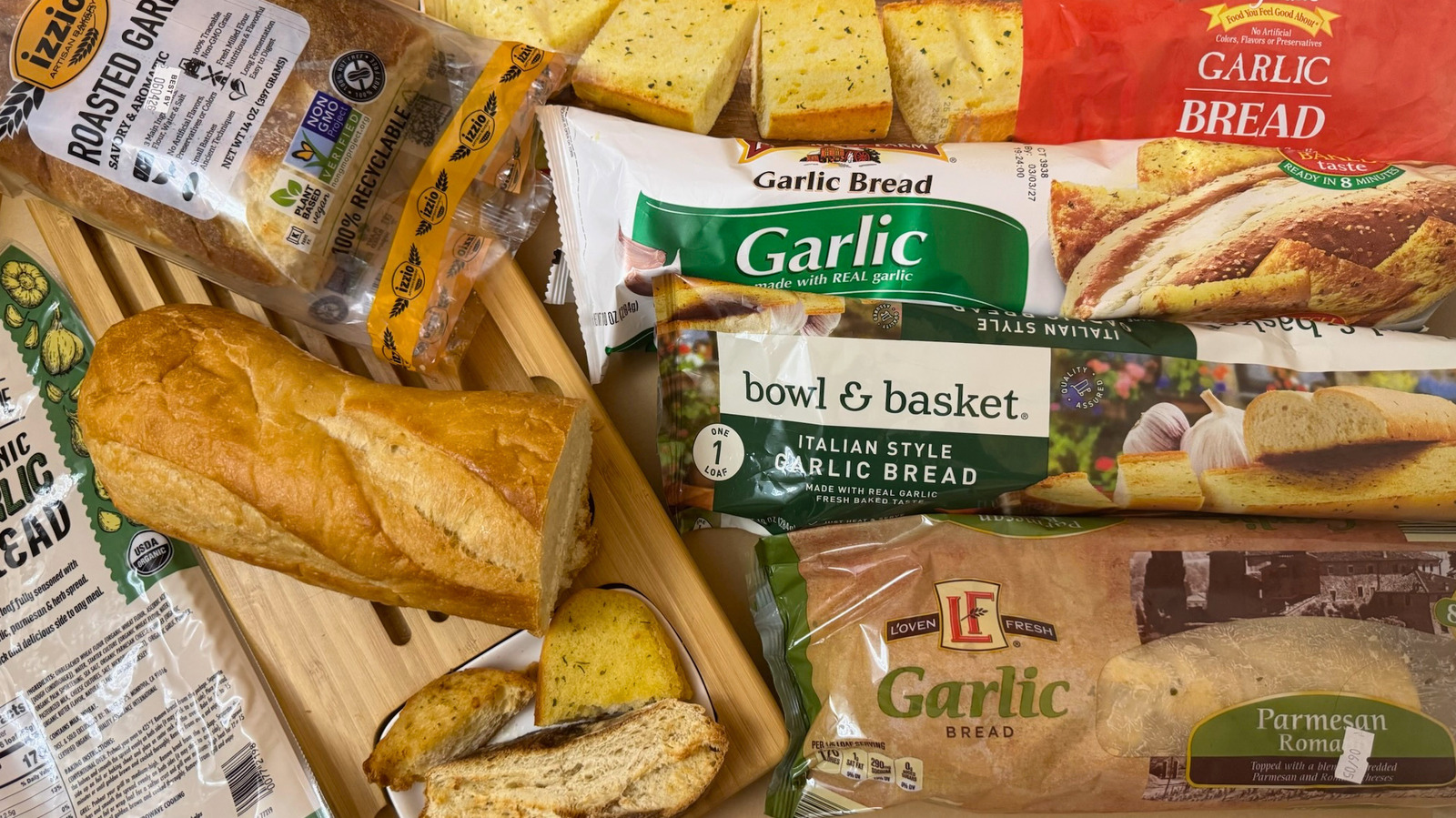 6 Store-Bought Garlic Breads, Ranked Worst To Best

