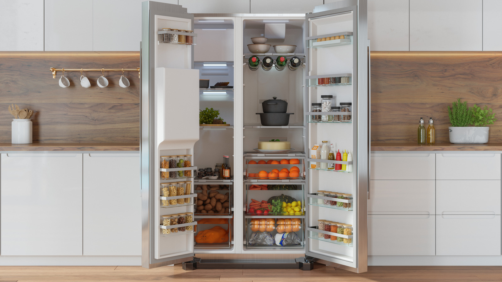 You Could Be Shortening Your Fridge's Lifespan With This Popular Appliance Feature

