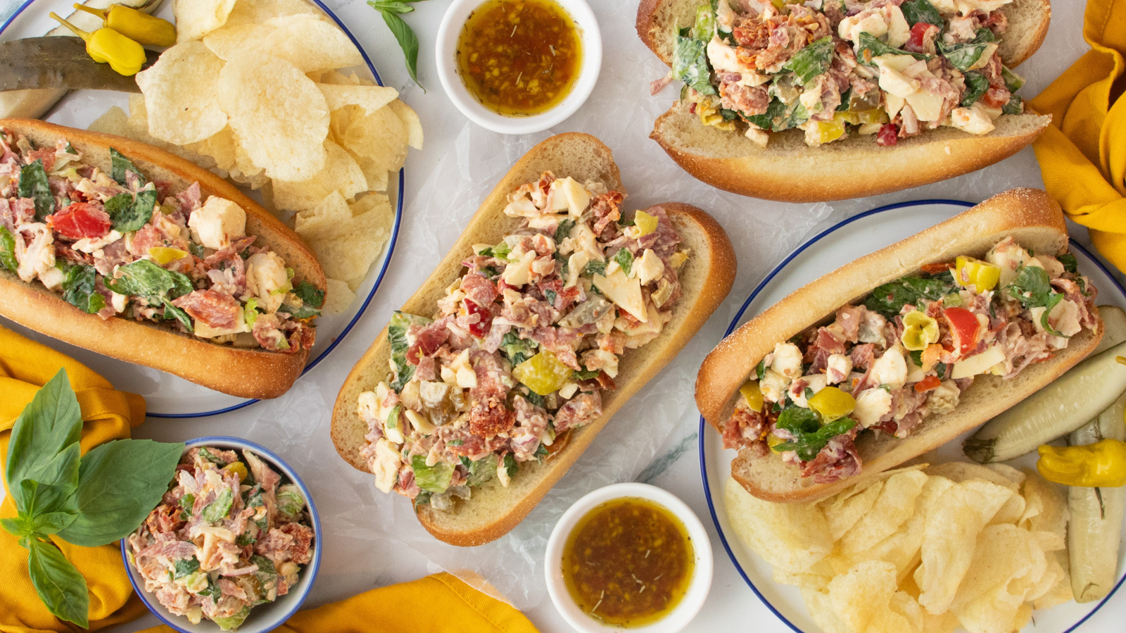 Chopped Italian Sub Sandwich Recipe