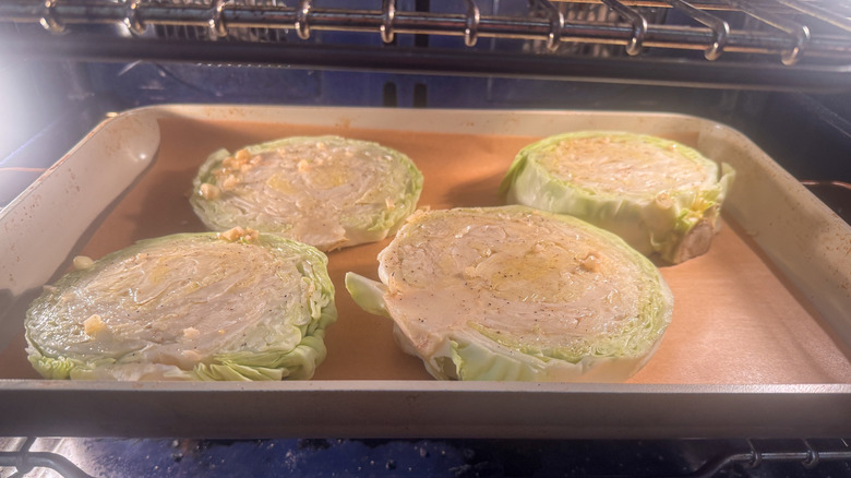 cabbage steaks in oven