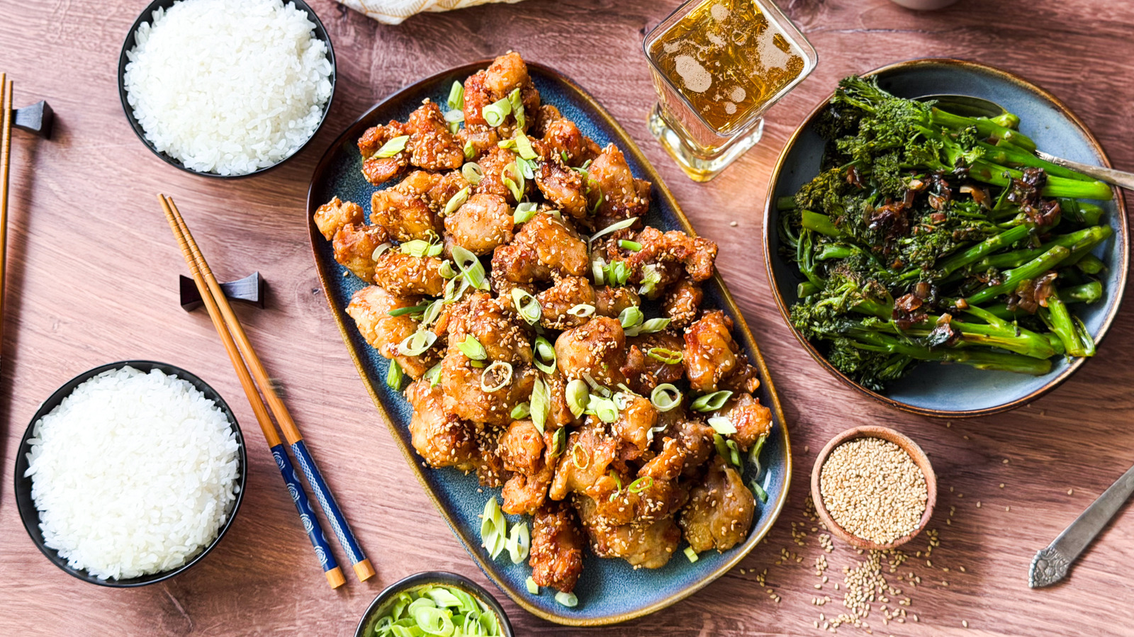 1-Wok Sesame Chicken Recipe

