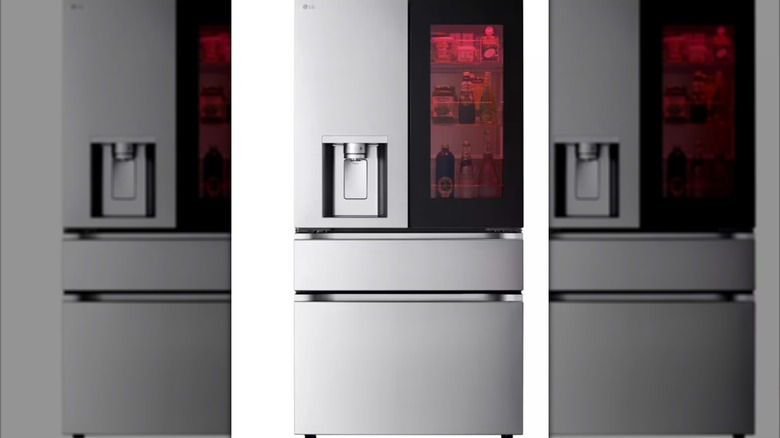 LG refrigerator with InstaView