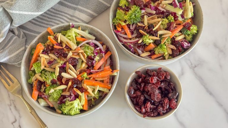 Sweet And Savory Broccoli Slaw Recipe

