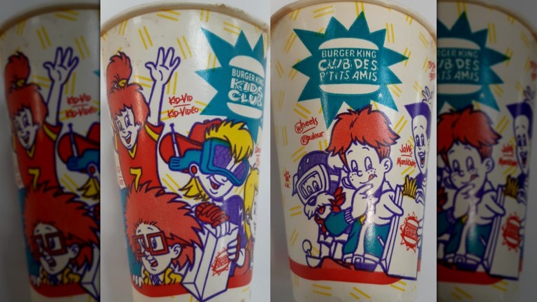 Cup featuring the Burger King Kids Club