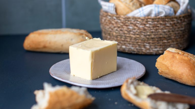 Here's How Long Butter Can Sit Out On The Counter Before It Becomes A Safety Concern

