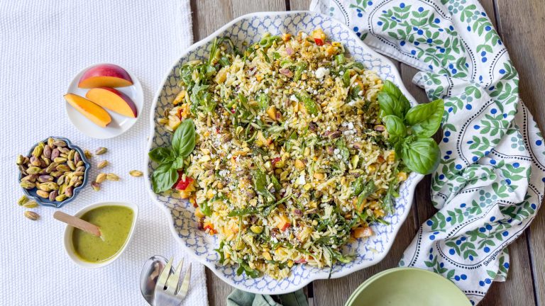 Summery Grilled Corn And Orzo Salad Recipe

