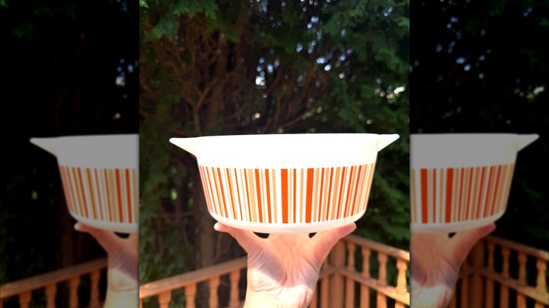 Barcode Pyrex dish.
