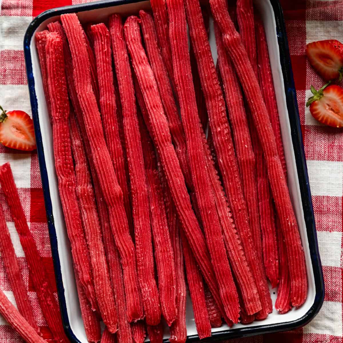 Hjemmelavede Twizzlers