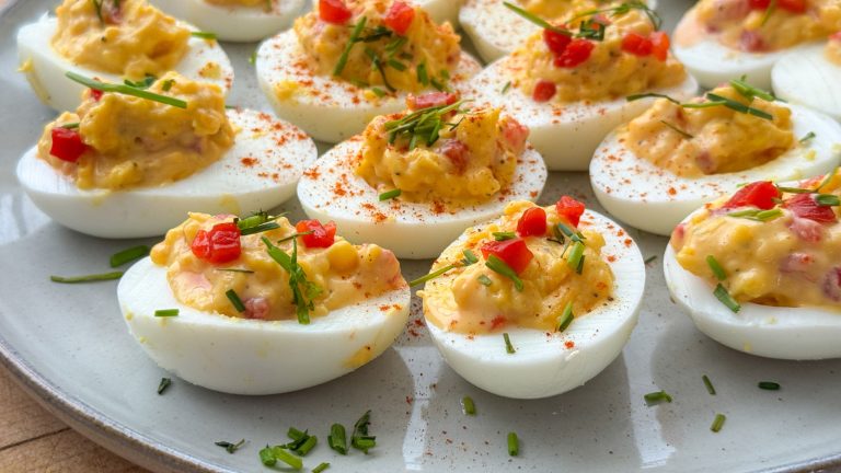 Pimento Cheese Deviled Eggs Recipe

