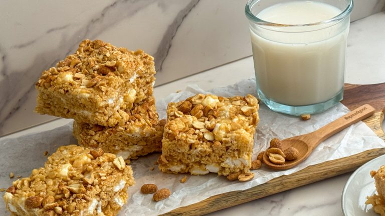 Miso Peanut Butter Rice Krispie Treats Recipe


