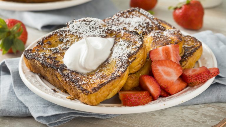 French Toast Gets A Flavor Boost From This Creamy Staple In Your Fridge


