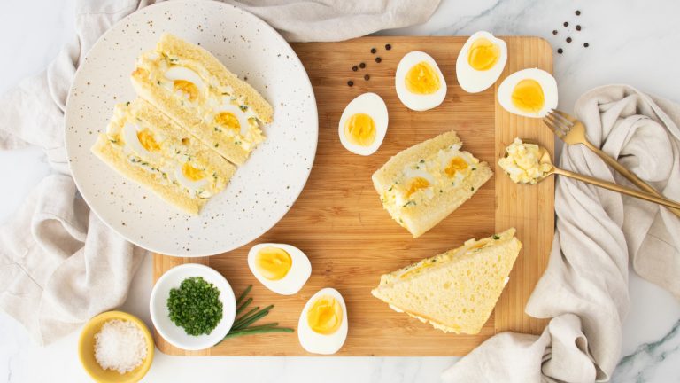 Japanese-Style Egg Salad Sandwich Recipe

