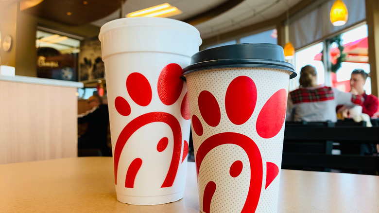 Close up of Chick-fil-A coffee