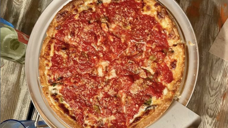 Yellowstone Tourists Can't Skip This Pizzeria That Has One Of The Best Chicago Deep Dish Pizzas In The US

