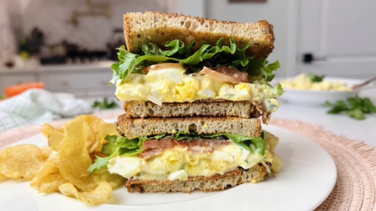 Egg Salad Club Sandwich Recipe

