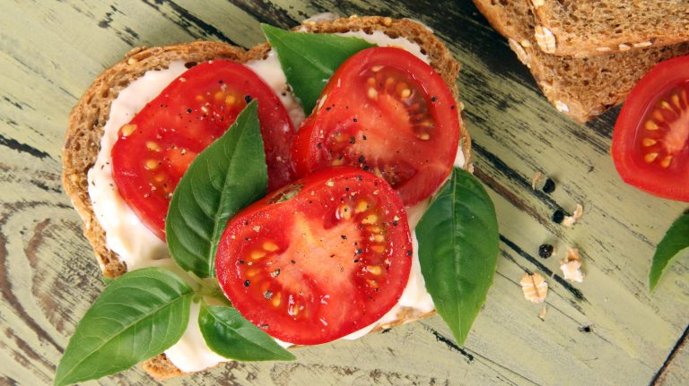 Take Tomato Sandwiches To The Next Level With A Greek-Inspired Twist

