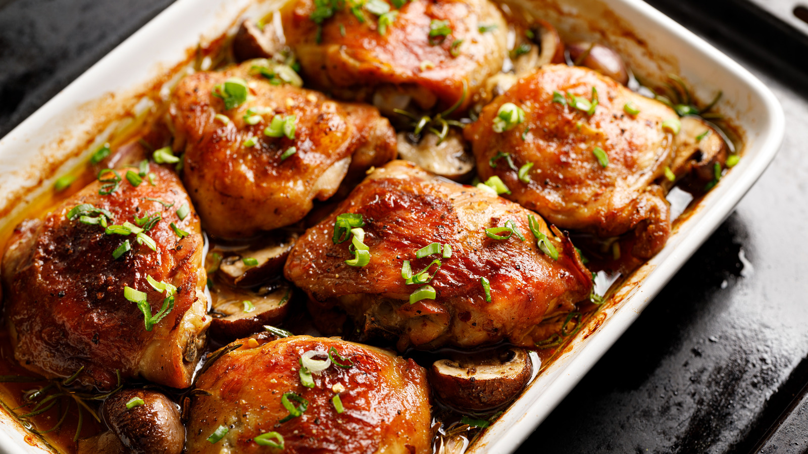 Marinate Chicken Thighs In This Pantry Staple For Juicy, Flavorful Meat

