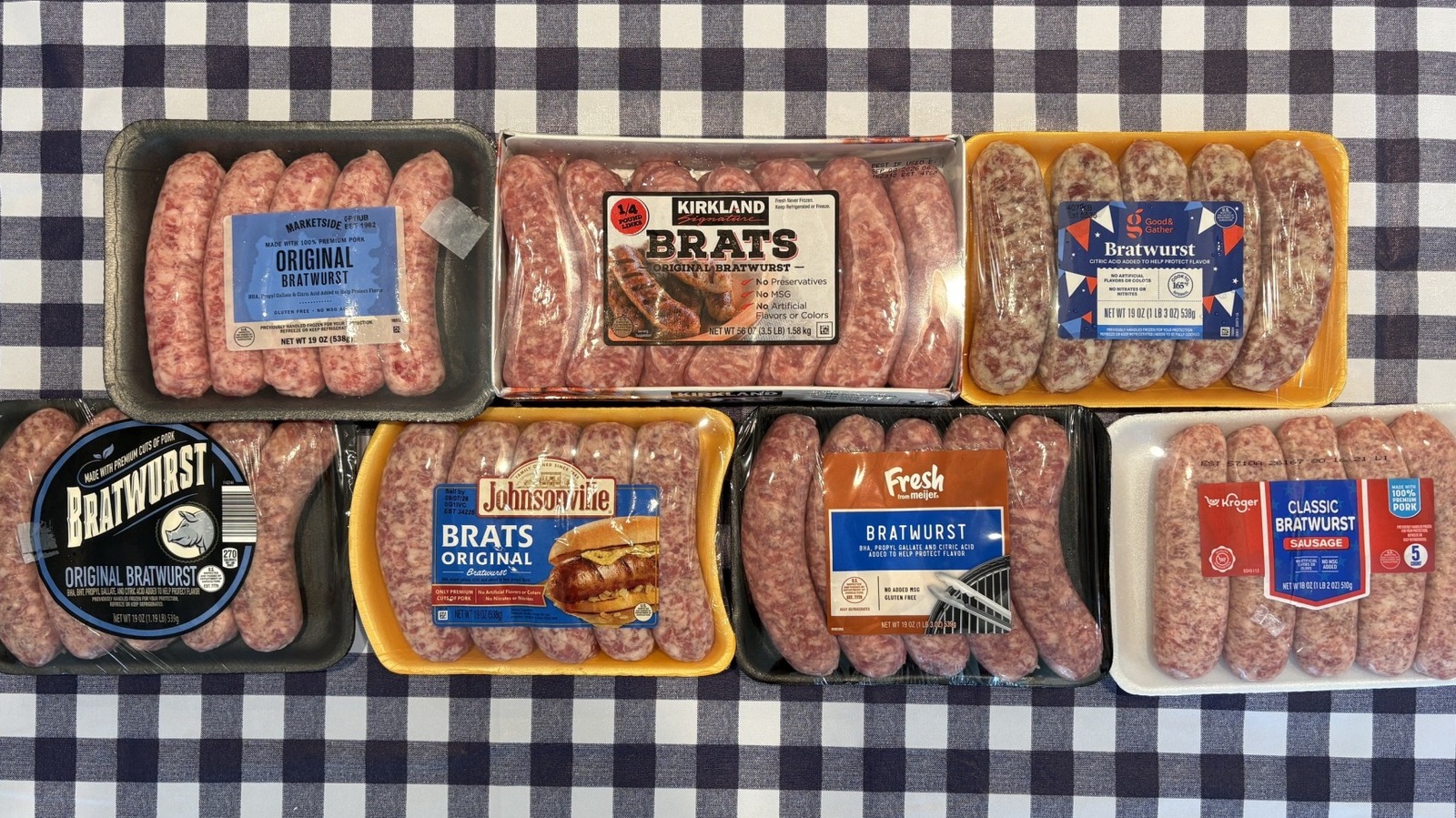 I Tried And Ranked 7 Bratwurst Brands, And This Is The One I'd Buy Again

