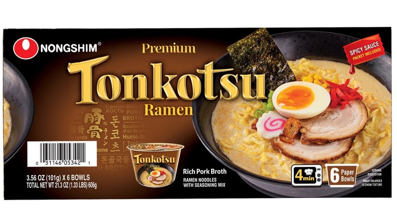 Nongshim ramen bowl box