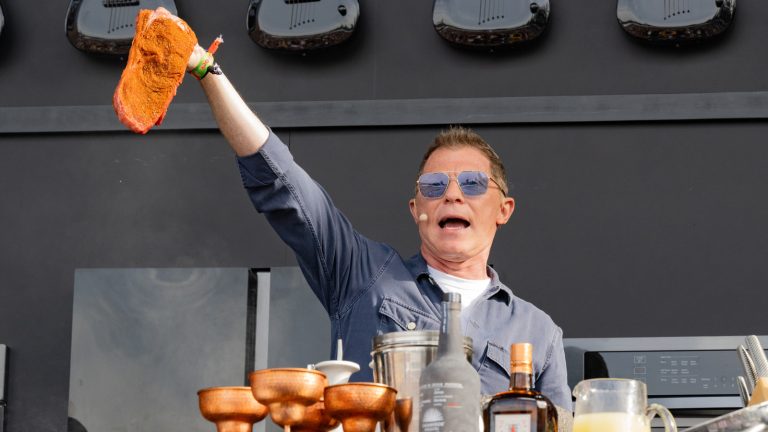 Bobby Flay Tops Ribeye Steak With A Korean-Inspired Butter That 'Goes Great On Every Single Thing'

