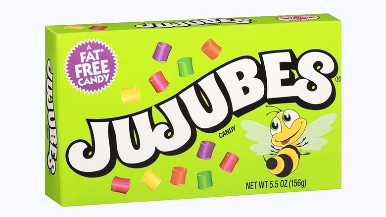 A box of Jujubes candy