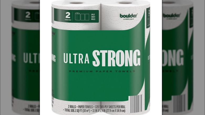 The Boulder Ultra Paper Towels from Aldi