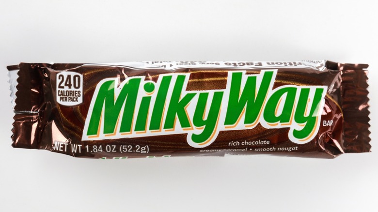 A wrapped Milky Way bar