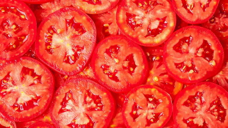 Tomato slices