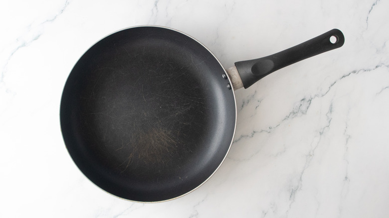 A large nonstick skillet.