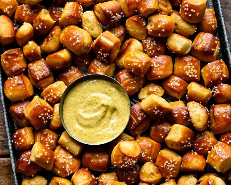 Hjemmelavede Auntie Annes Pretzelstykker