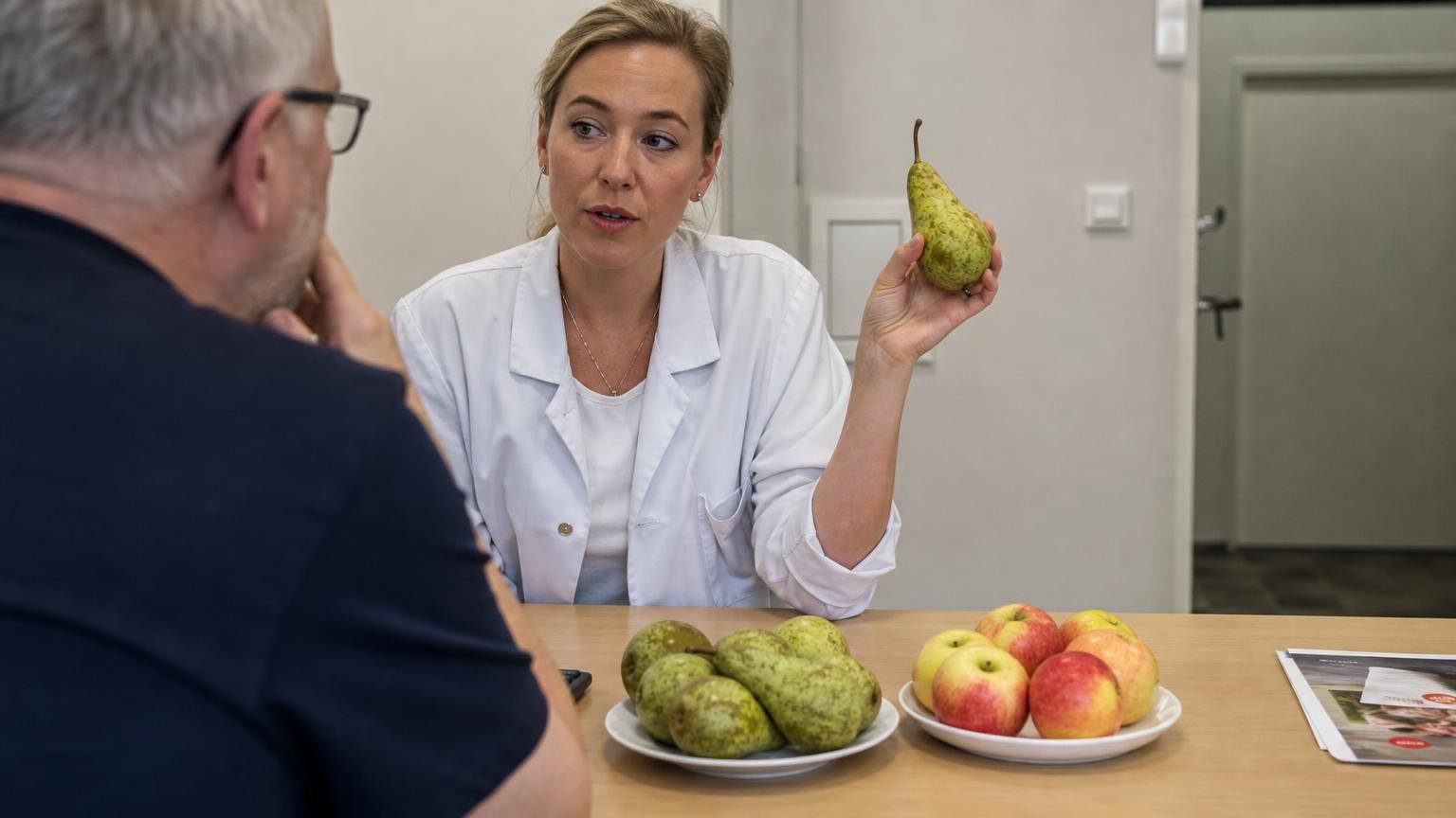 Æbler eller pærer: diætisterne peger på den ene for blodsukkeret