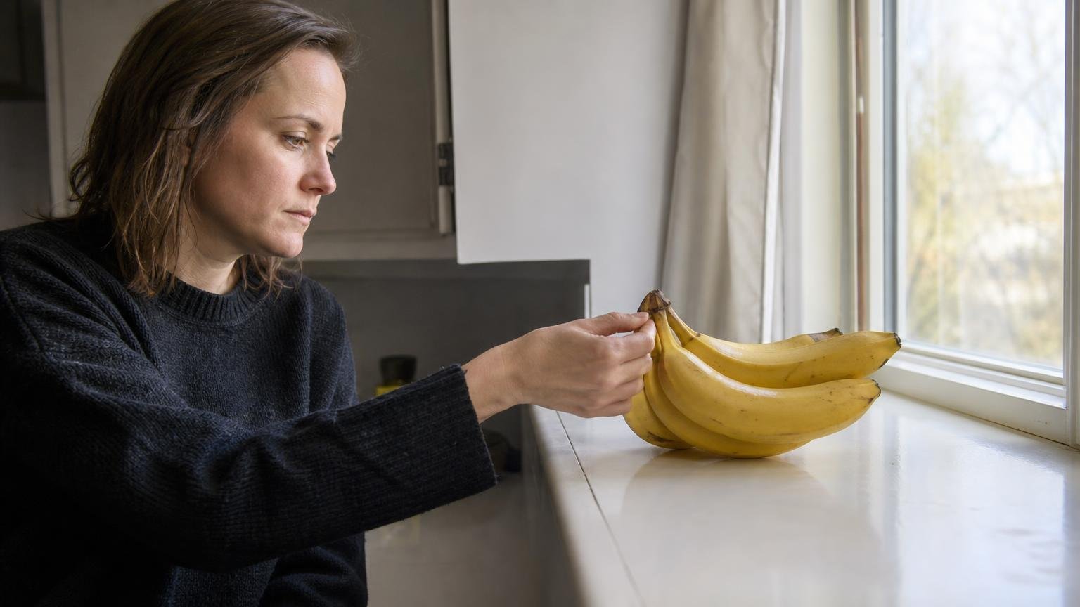 Hverken køleskab eller frugtskål: bananer holder sig gule længst ét bestemt sted