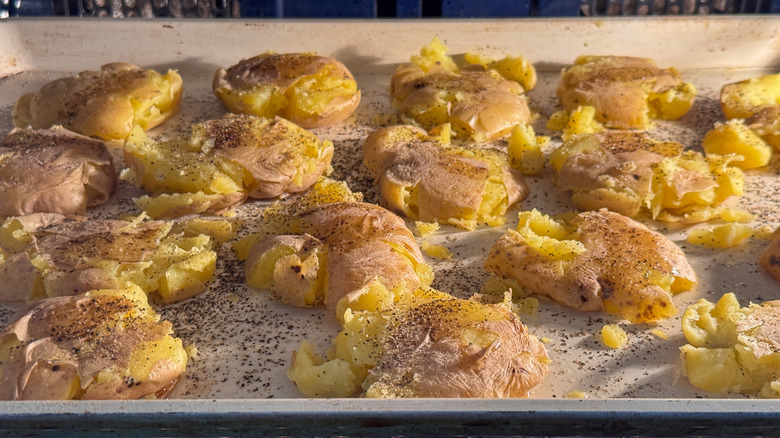 potatoes in oven