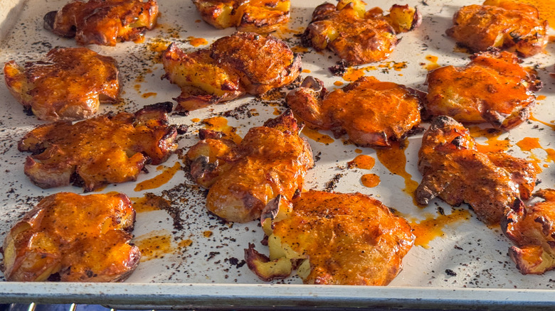 potatoes in oven