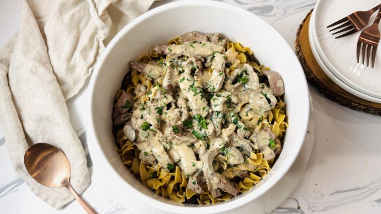 One-Pot Beef Stroganoff Recipe

