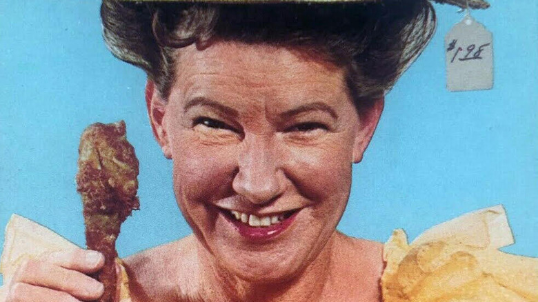 Vintage promotional postcard