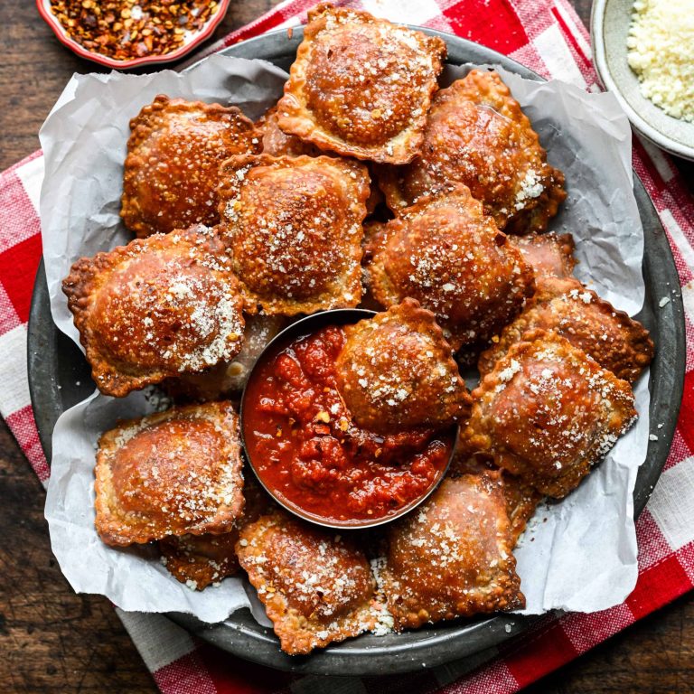 Hjemmelavede pizza-ruller i airfryer